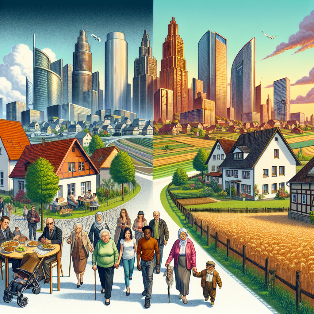 Demografischer Wandel Einfluss auf städtische und ländliche Immobilienpreise